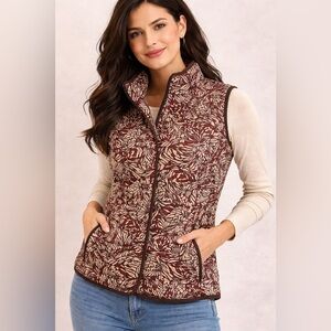 Croft & Barrow Quilted Puffer Vest – Women’s Medium